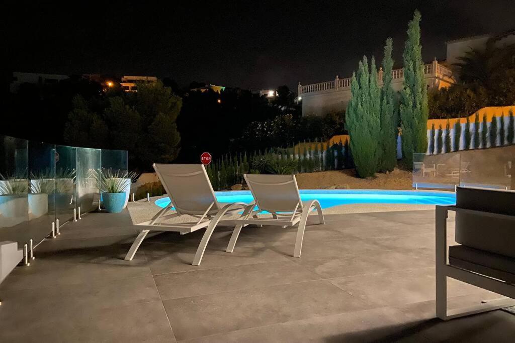 Precioso Apartamento En Una Villa Con Piscina En Cumbre Del Sol Moraira Benitachell Exterior foto