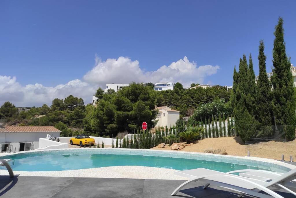 Precioso Apartamento En Una Villa Con Piscina En Cumbre Del Sol Moraira Benitachell Exterior foto